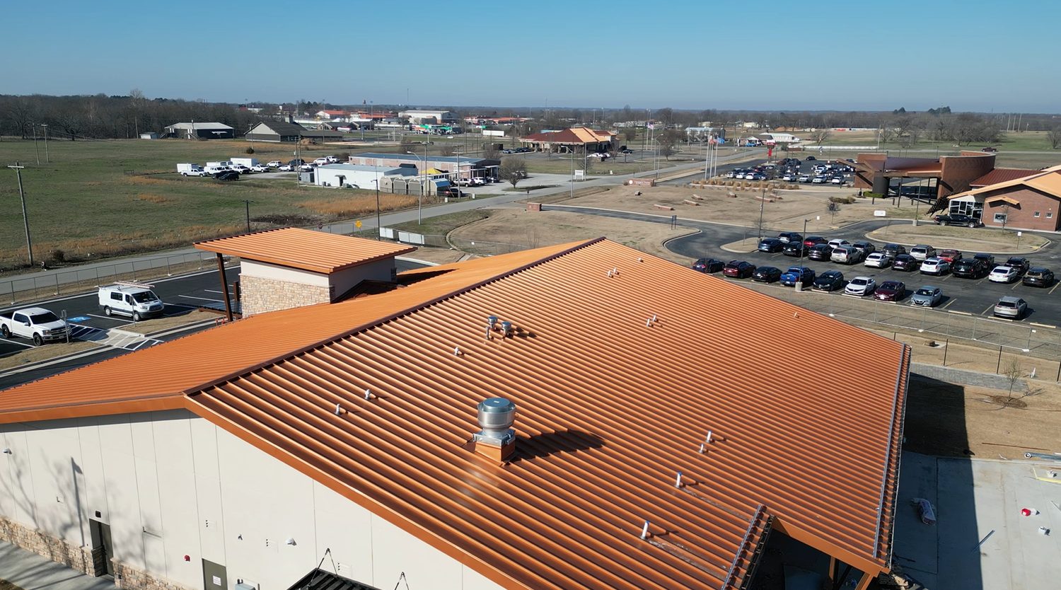 Standing seam metal, early learning center