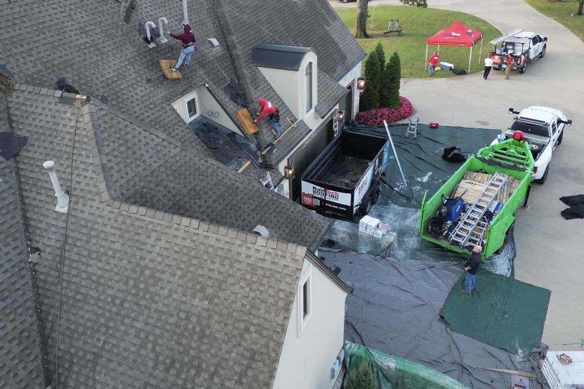 Tear-off and dry-in the same day
