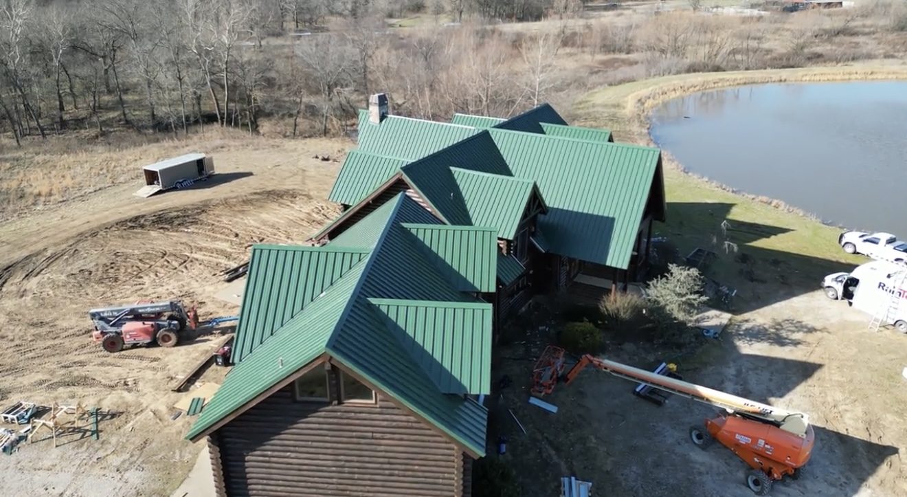 Green standing seam, Lost Creek