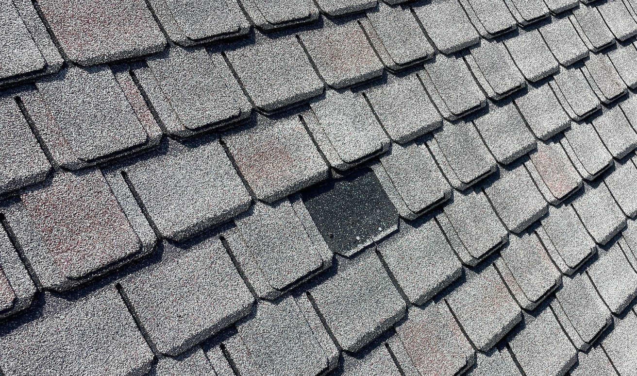Damage spotted mid-slope