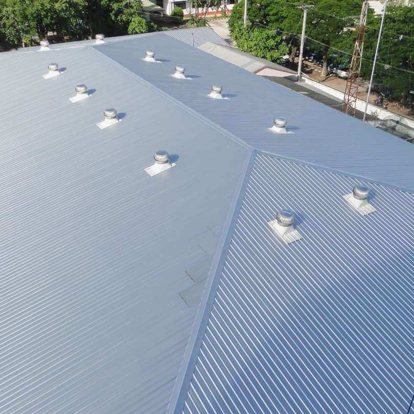 Review image for commercial roofing installation