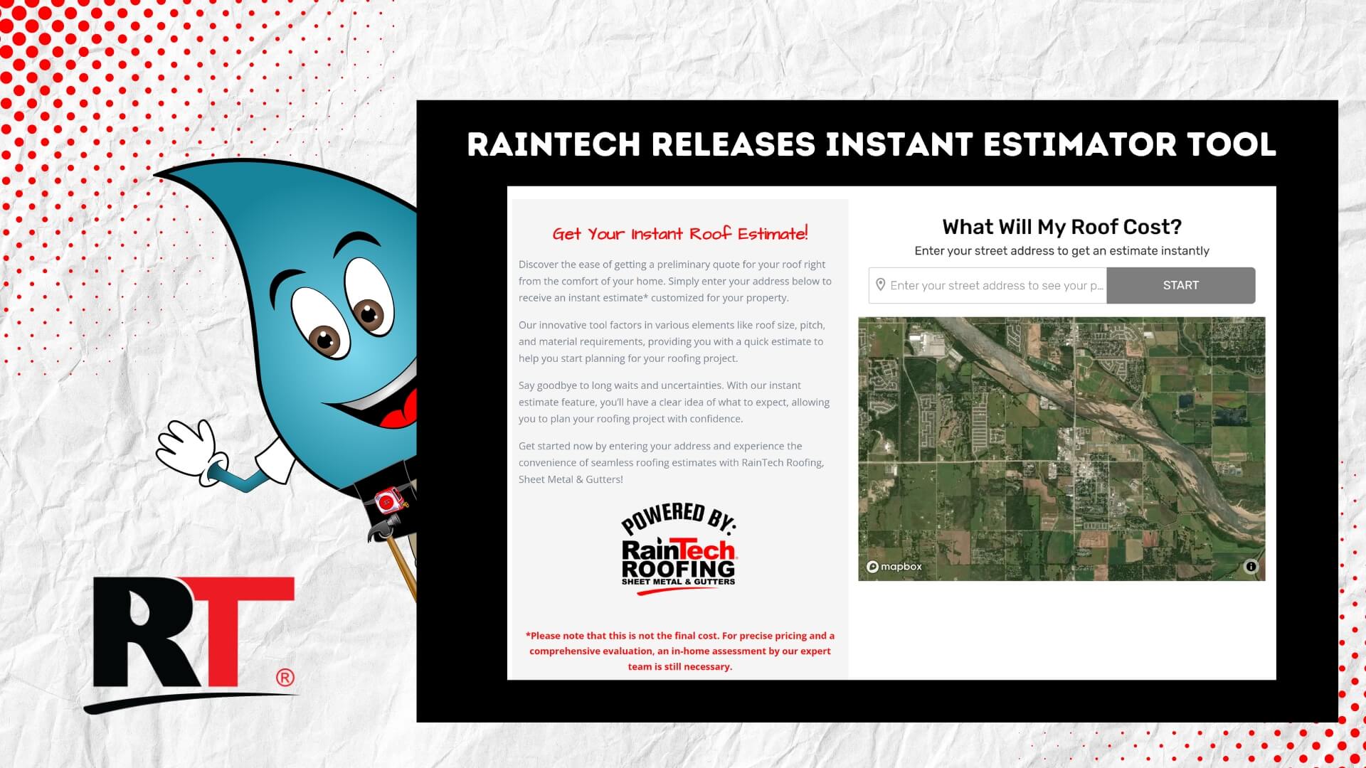 RainTech, Inc. Unveils Instant Estimator Tool