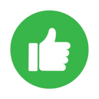 review thumbs up