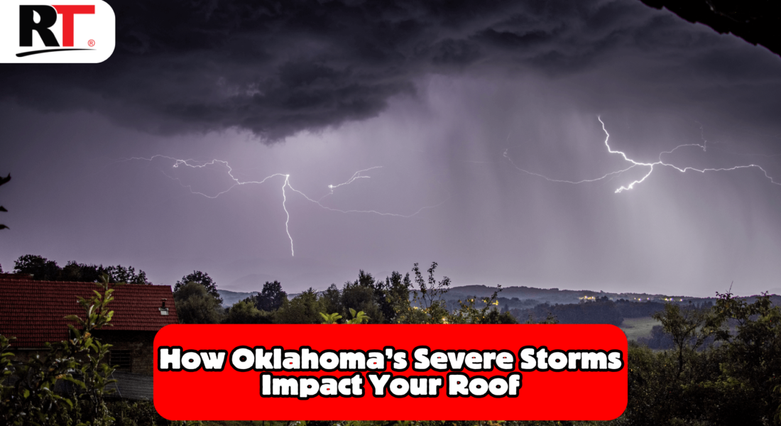 Dealing with the aftermath of Oklahoma storm roof damage.