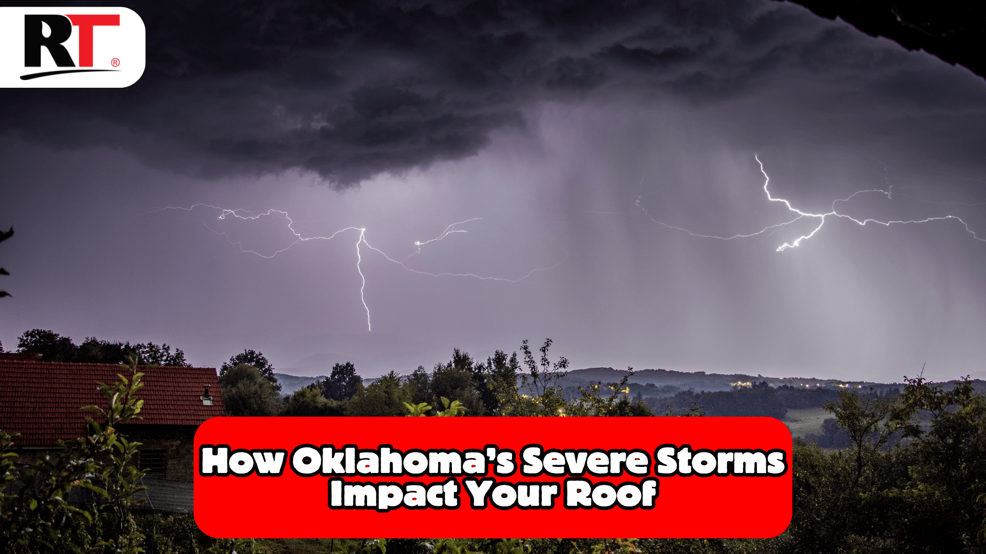 Dealing with the aftermath of Oklahoma storm roof damage.