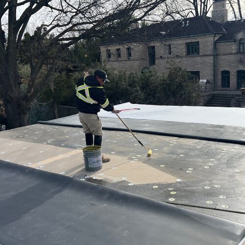 Flat roof installation in Tulsa Oklahoma | RainTech Commercial Roofing